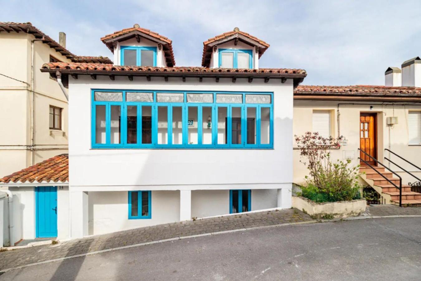 Casa Marinera Centrica En Comillas Ngoại thất bức ảnh